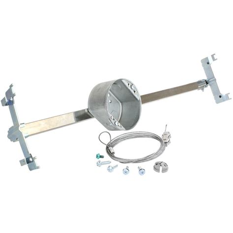 electrical box bracket ceiling|suspended ceiling brace with box.